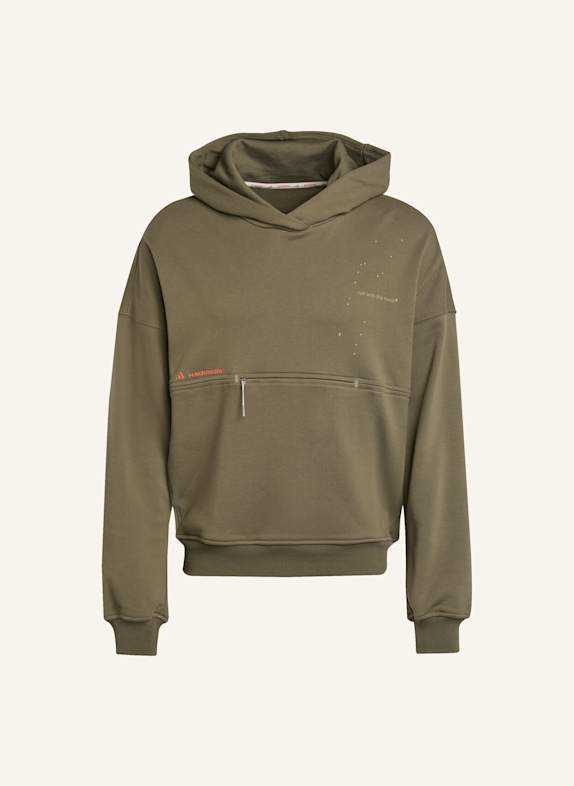 adidas ADI365 H.KOUMORI RUNNING HOODIE (GENDERNEUTRAL) GRÜN