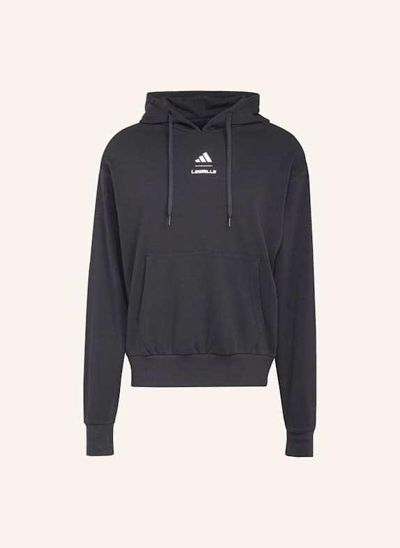 adidas LES MILLS GRAPHIC HOODIE SCHWARZ