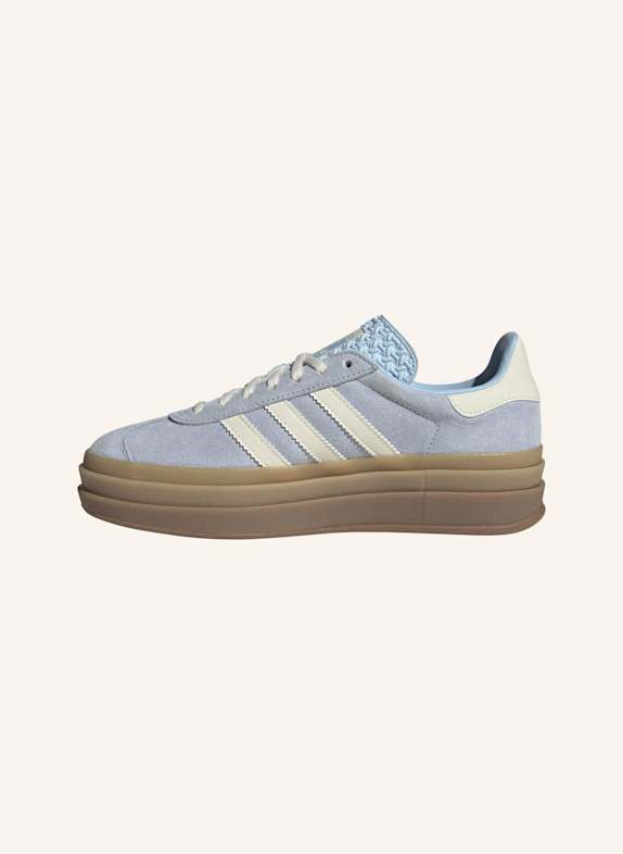 adidas Originals GAZELLE BOLD SCHUH BLAU/ WEISS/ GOLD
