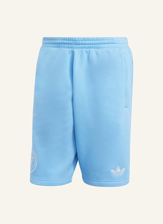 adidas Originals INTER MIAMI CF ADIDAS ORIGINALS TRAVEL SHORTS BLAU/ WEISS