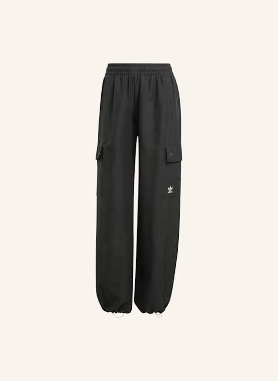 adidas Originals ESSENTIALS WOVEN CARGOHOSE SCHWARZ