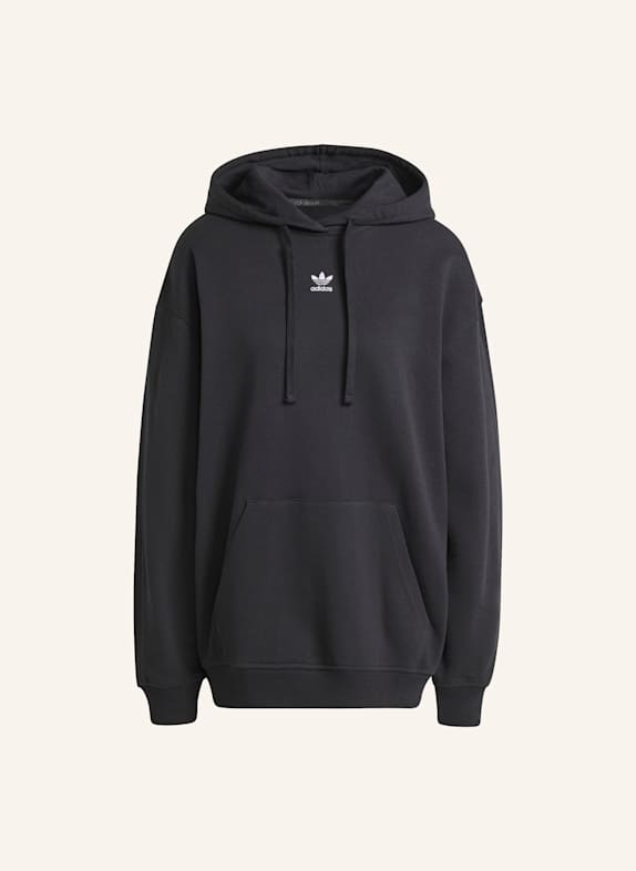 adidas Originals ESSENTIALS LOOSE FRENCH TERRY HOODIE SCHWARZ