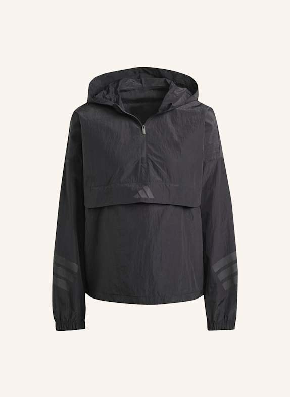 adidas FUTURE ICONS 3-STREIFEN WINDBREAKER SCHWARZ