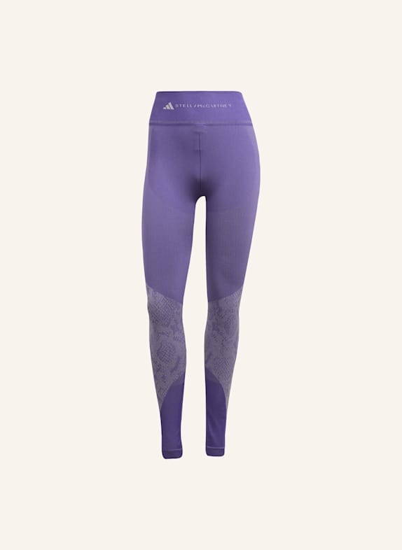 adidas by Stella McCartney ADIDAS BY STELLA MCCARTNEY NAHTLOSE YOGA LEGGINGS LILA/ GRAU