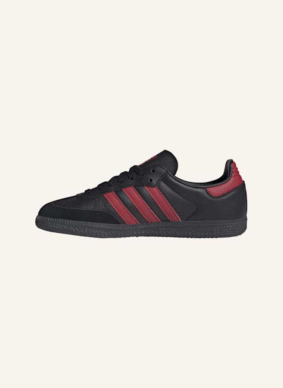 adidas Originals SAMBA MANCHESTER UNITED SCHUH SCHWARZ/ ROT