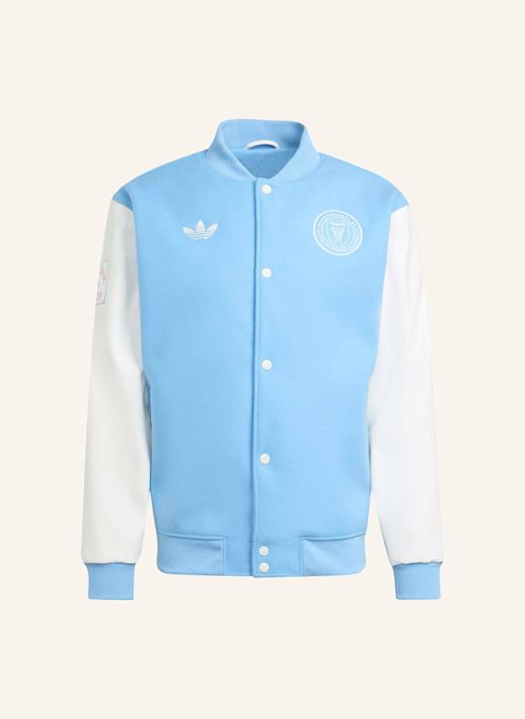 adidas Originals INTER MIAMI CF ADIDAS ORIGINALS ANTHEM JACKE BLAU/ WEISS