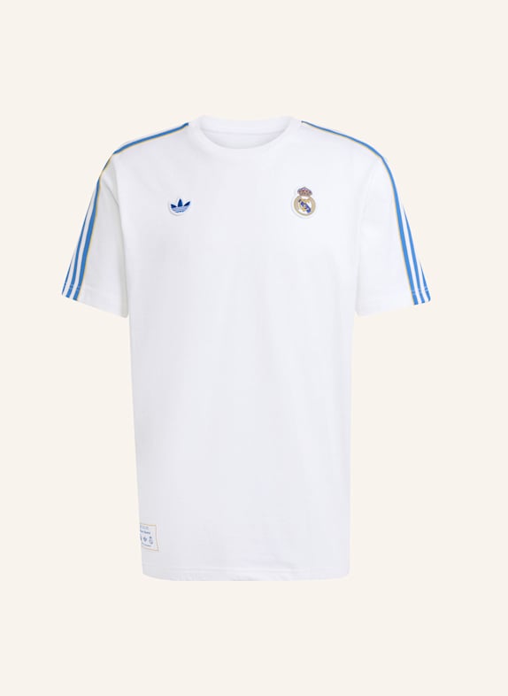 adidas Originals REAL MADRID TERRACE ICONS SHIRT WEISS