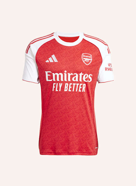 adidas FC ARSENAL 25/26 HEIMTRIKOT ROT/ WEISS