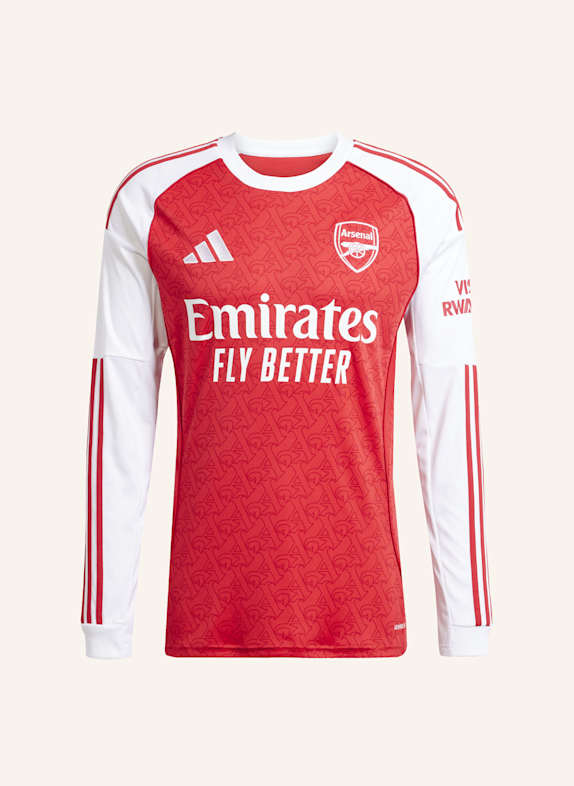 adidas FC ARSENAL 25/26 LONG SLEEVE HEIMTRIKOT ROT/ WEISS