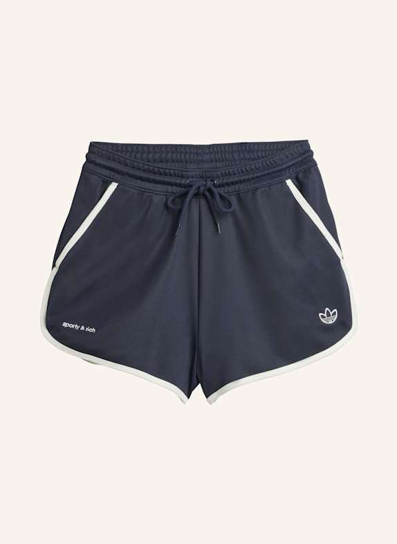 adidas Originals SPORTY & RICH SHORTS BLAU