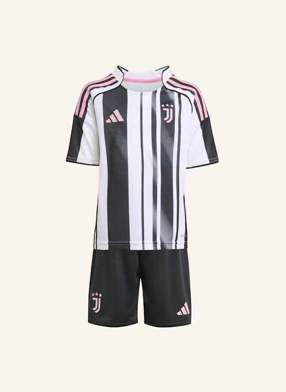 adidas JUVENTUS TURIN 25/26 KIDS MINI-HEIMAUSRÜSTUNG WEISS/ SCHWARZ