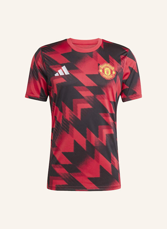 adidas MANCHESTER UNITED 25/26 PRE-MATCH SHIRT ROT