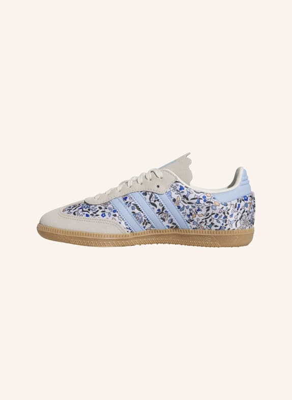 adidas Originals SAMBA OG X LIBERTY LONDON SCHUH BLAU/ WEISS/ BEIGE