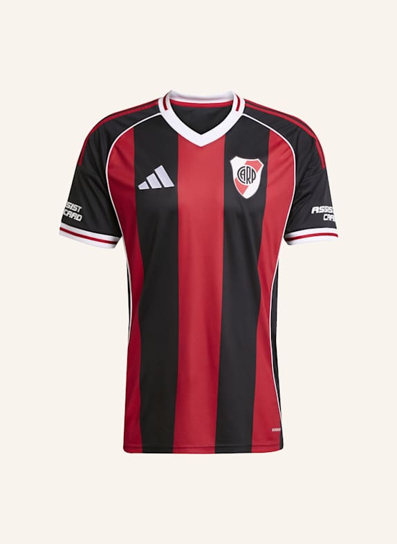 adidas RIVER PLATE 25/26 AUSWÄRTSTRIKOT SCHWARZ/ ROT