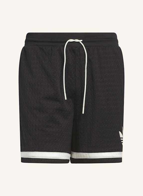 adidas Trainingsshorts ORIGINALS BASKETBALL SCHWARZ/ WEISS