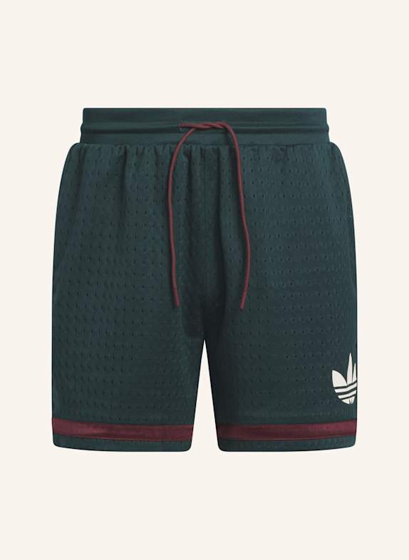 adidas Trainingsshorts ORIGINALS BASKETBALL GRÜN/ ROT