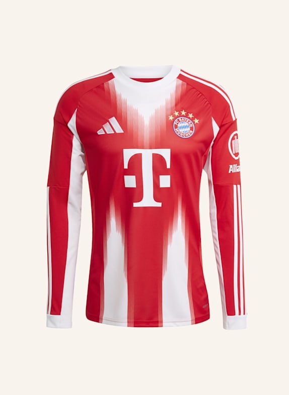 adidas FC BAYERN MÜNCHEN 25/26 LONG SLEEVE HEIMTRIKOT ROT