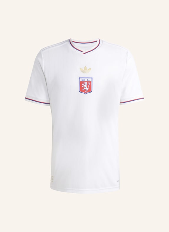 adidas OLYMPIQUE LYONNAIS JUBILÄUMSJERSEY WEISS