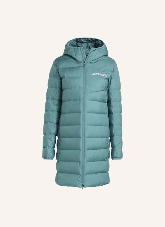 adidas TERREX TERREX MULTI LIGHT KAPUZENPARKA 2.0 TÜRKIS
