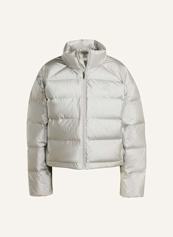 adidas HELIONIC HOLIDAY CLIMAWARM DAUNENJACKE SILBER