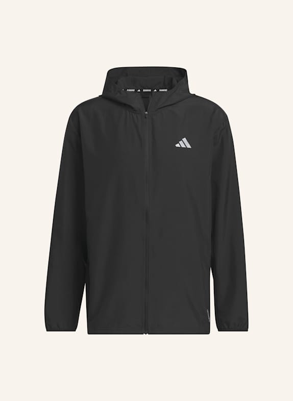 adidas RUN IT LAUFJACKE SCHWARZ