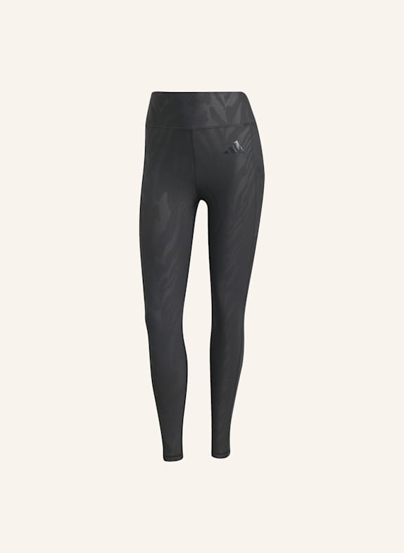 adidas OPTIME AOP FULL-LENGTH LEGGINGS SCHWARZ