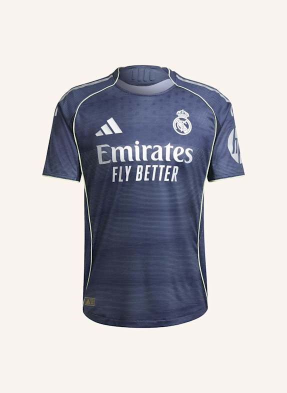 adidas REAL MADRID 25/26 AUSWÄRTSTRIKOT AUTHENTIC BLAU