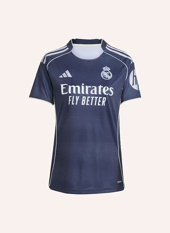 adidas REAL MADRID 25/26 AUSWÄRTSTRIKOT BLAU