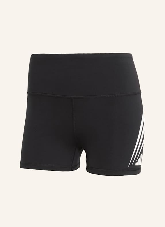adidas ADIZERO ARCHIVE RUNNING KURZE LAUFLEGGINGS SCHWARZ