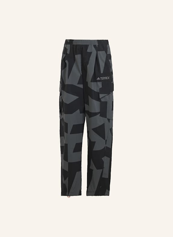 adidas TERREX Trekkinghose TERREX XPLORIC PRINTED SCHWARZ/ GRAU