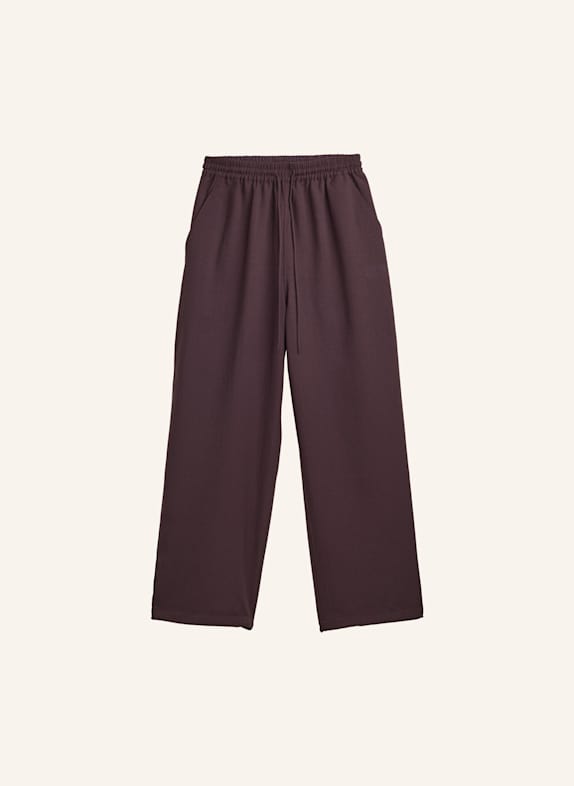 Y-3 Y-3 3-STREIFEN TRAININGSHOSE ROT