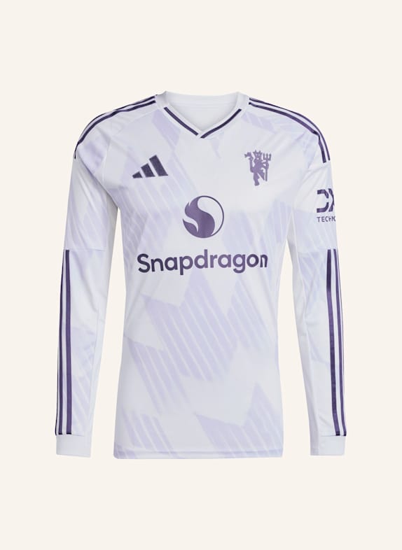 adidas MANCHESTER UNITED 25/26 LONG SLEEVE AUSWÄRTSTRIKOT WEISS
