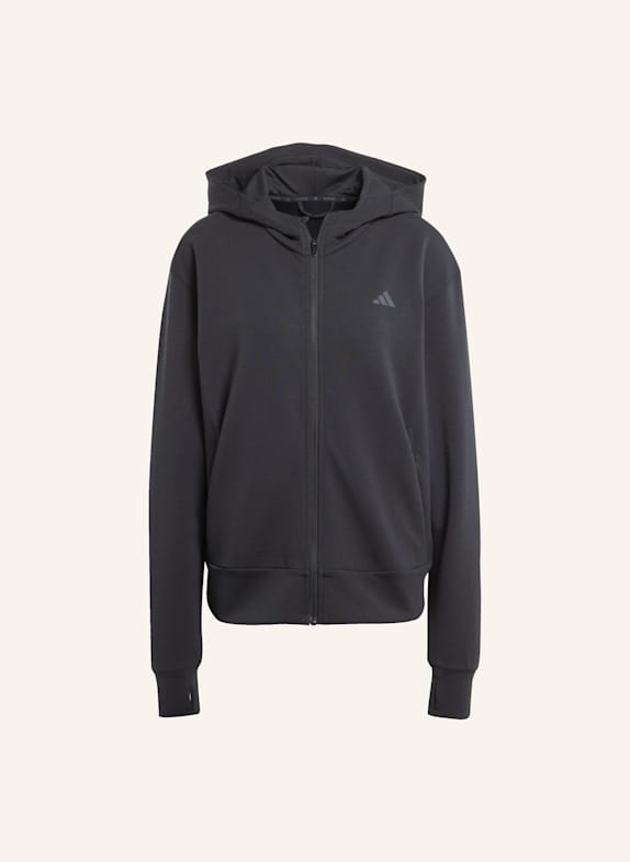 adidas DESIGNED 4 TRAINING KAPUZENJACKE SCHWARZ