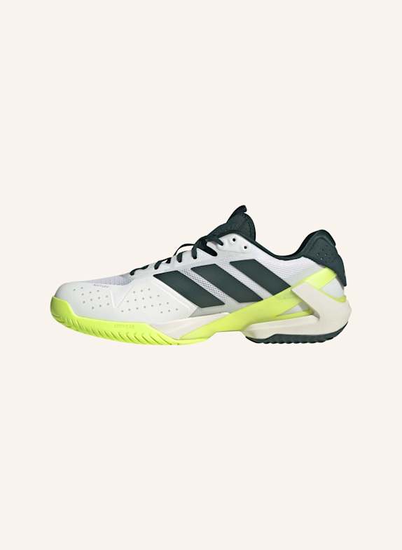 adidas ADIZERO UBERSONIC 5 TENNISSCHUH WEISS/ GRÜN/ GELB