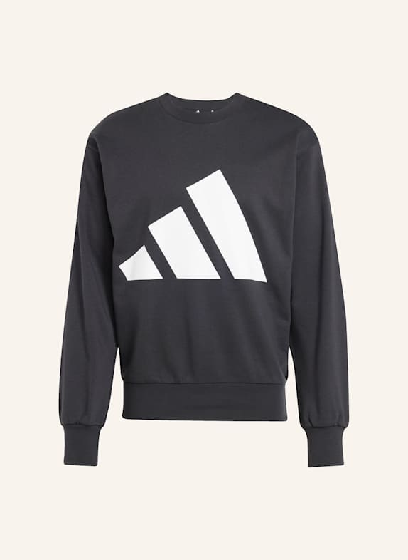 adidas ESSENTIALS BIG LOGO FRENCH TERRY SWEATSHIRT SCHWARZ/ WEISS