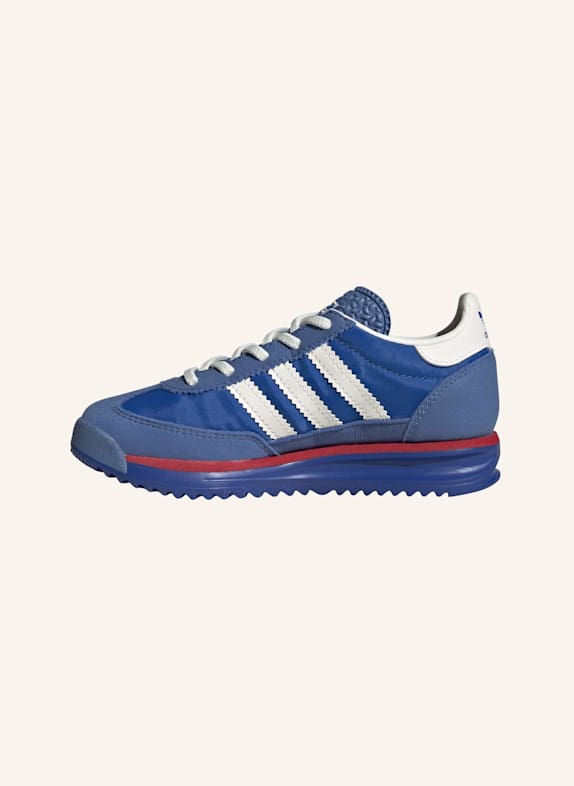 adidas Originals SL 72 RS ELASTIC LACES KIDS SCHUH BLAU/ WEISS/ ROT