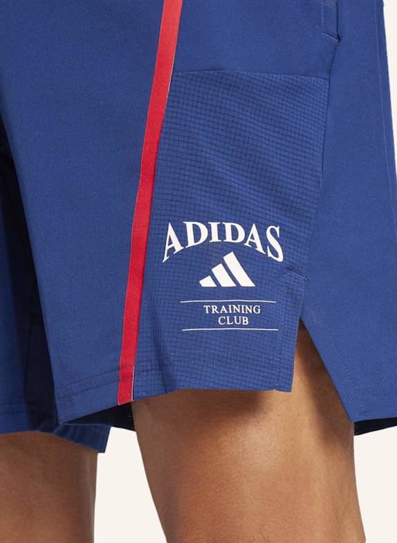 adidas DESIGNED-FOR-TRAINING LEGACY SHORTS BLAU/ WEISS