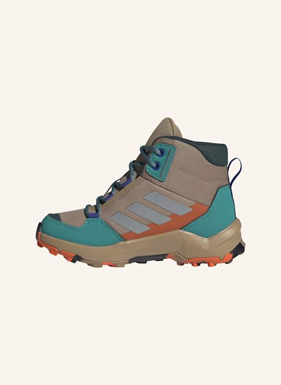 adidas TERREX TERREX AX4R MID WANDERSCHUH BRAUN/ SILBER/ TÜRKIS