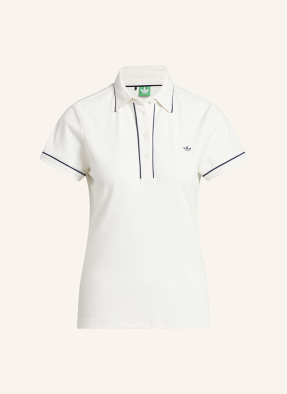 adidas ORIGINALS TWISTKNIT TREFOIL POLOSHIRT WEISS