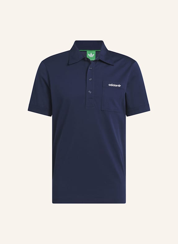 adidas ORIGINALS ARCHIVE POCKET POLOSHIRT BLAU