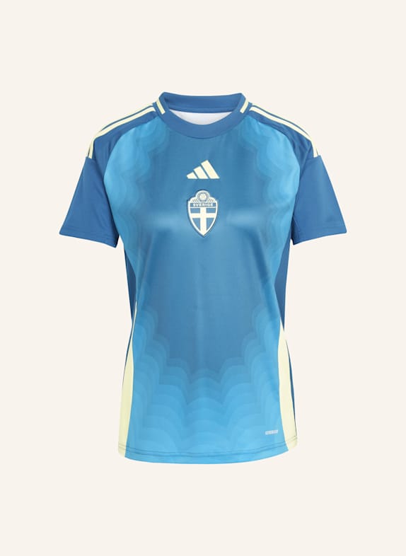 adidas SCHWEDEN 25 FRAUENTEAM AUSWÄRTSTRIKOT BLAU