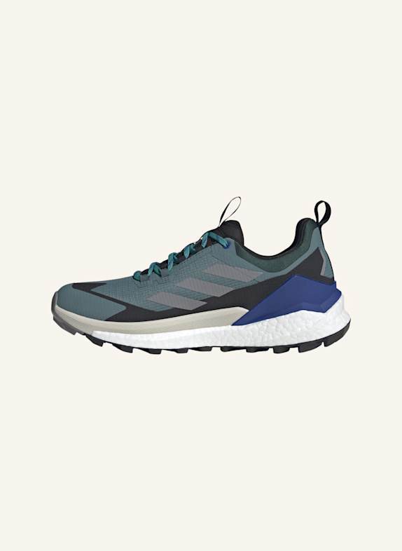 adidas TERREX Wanderschuhe FREE HIKER 2 LOW GTX TÜRKIS/ GRAU/ SCHWARZ