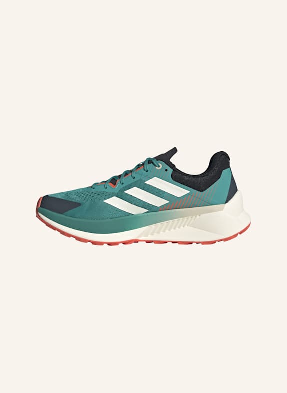 adidas TERREX TERREX SOULSTRIDE FLOW TRAILRUNNING-SCHUH TÜRKIS/ WEISS/ ORANGE
