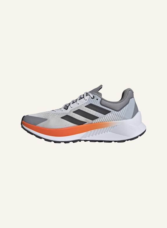 adidas TERREX TERREX SOULSTRIDE FLOW TRAILRUNNING-SCHUH GRAU/ ORANGE