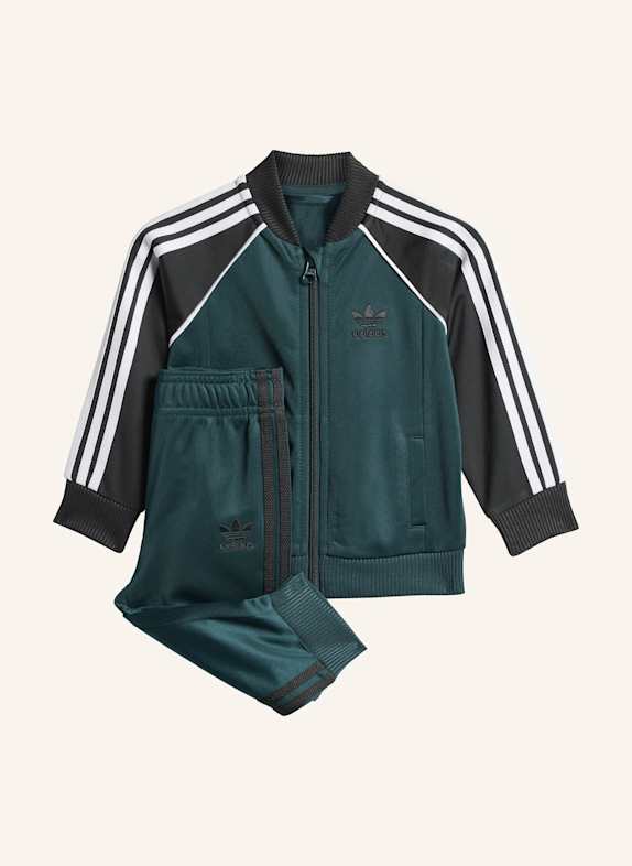 adidas Originals ADICOLOR SST KIDS TRAININGSANZUG SCHWARZ/ WEISS