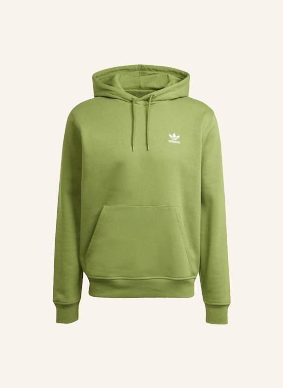 adidas Originals TREFOIL ESSENTIALS HOODIE GRÜN