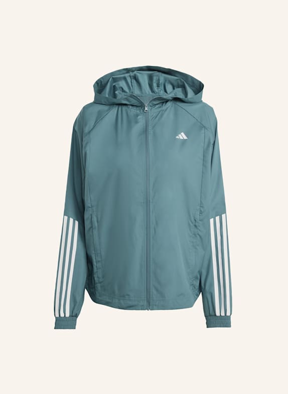 adidas WIND.RDY HYPERGLAM WINDBREAKER TÜRKIS/ WEISS
