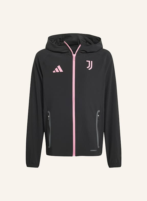 adidas JUVENTUS TURIN TIRO 25 COMPETITION VIS TECH KIDS TRAVEL JACKE SCHWARZ