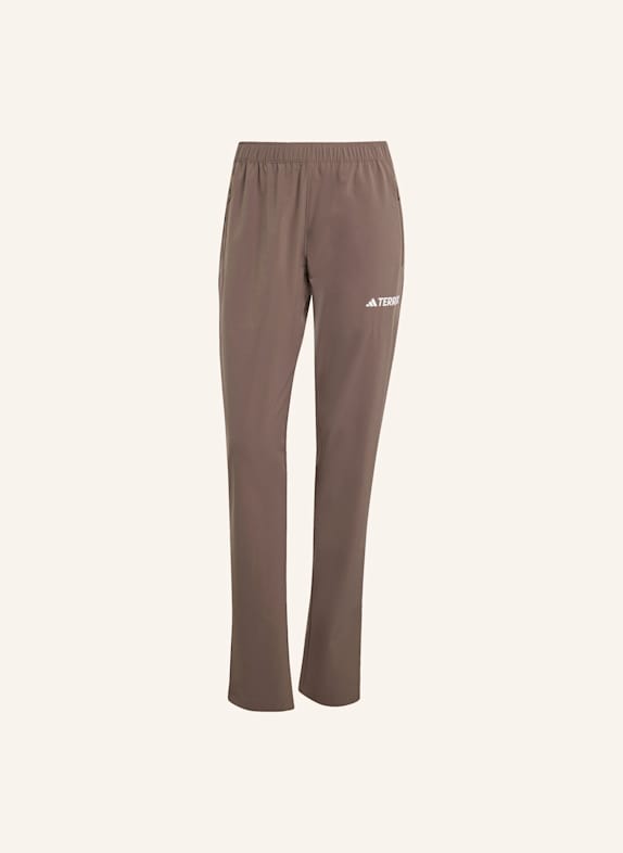 adidas TERREX MULTI ESSENTIALS STRETCH HOSE BRAUN