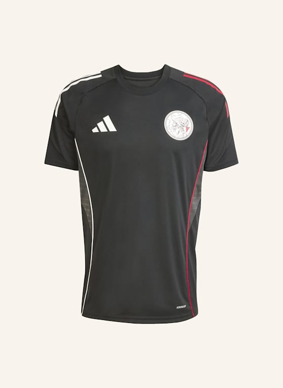 adidas AJAX TIRO 25 COMPETITION TRAININGSTRIKOT SCHWARZ/ WEISS/ ROT